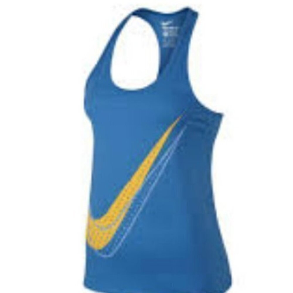 Nike Womens Tank Small & Meduim Blue Sport Gym NWT